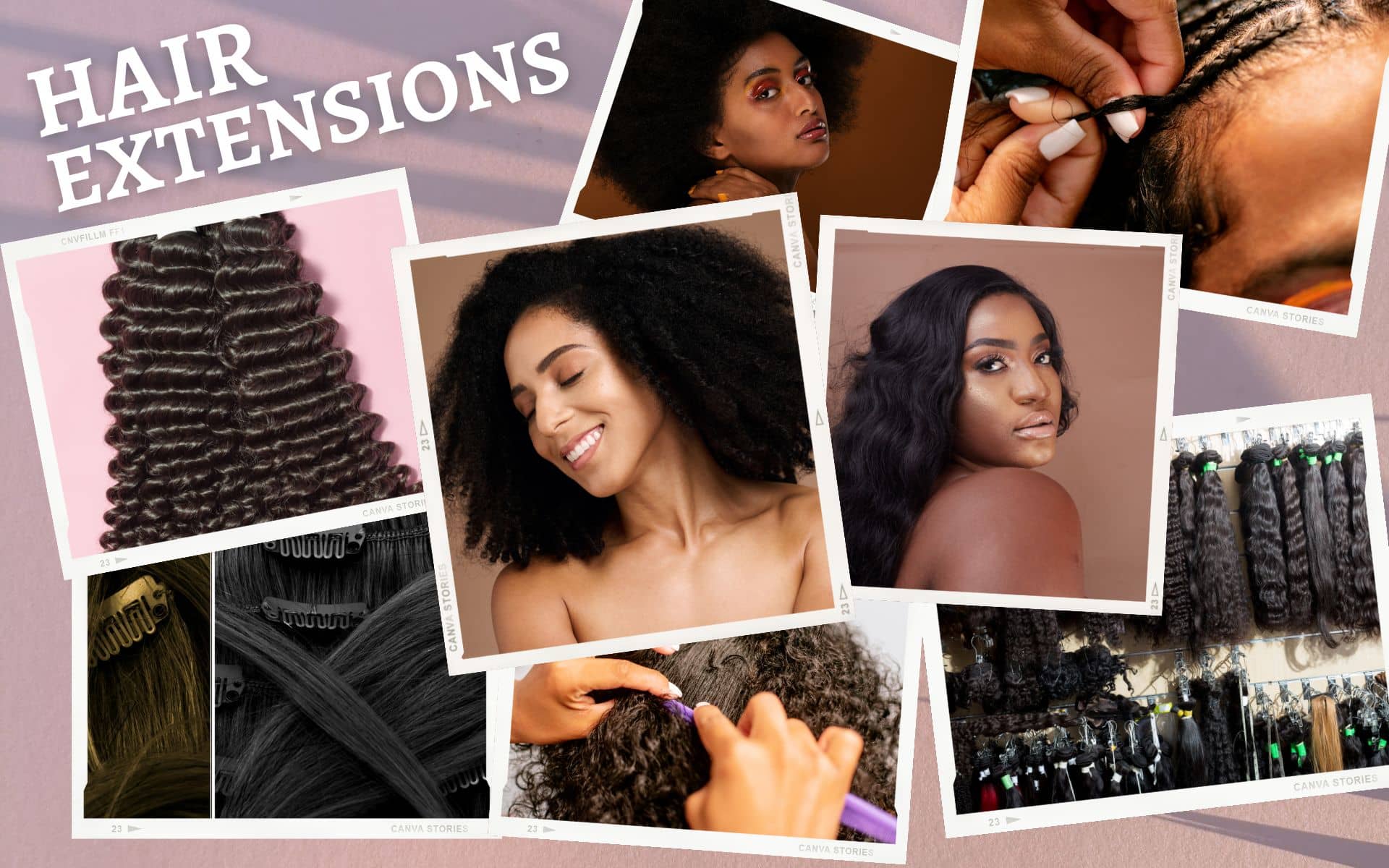 Hair Extensions for Type 4 Hair