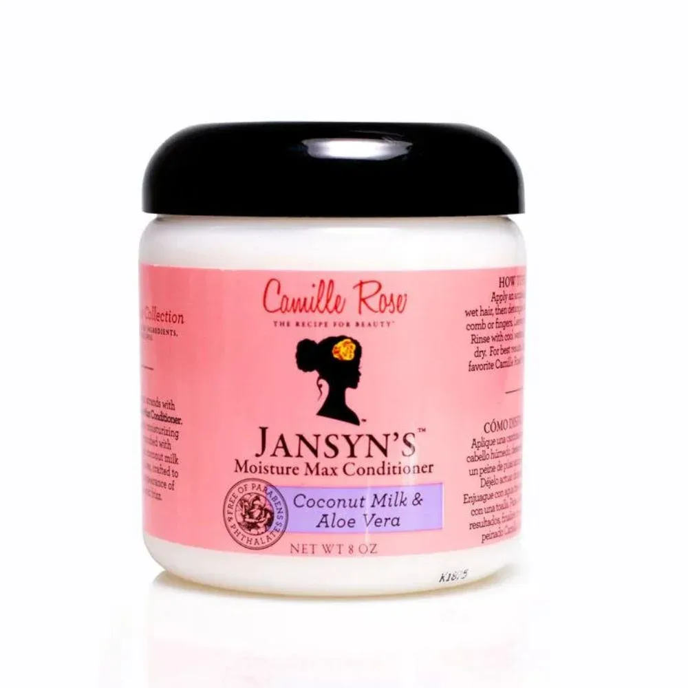 Camille Rose Moisture Max deep conditioner for dry 4C hair