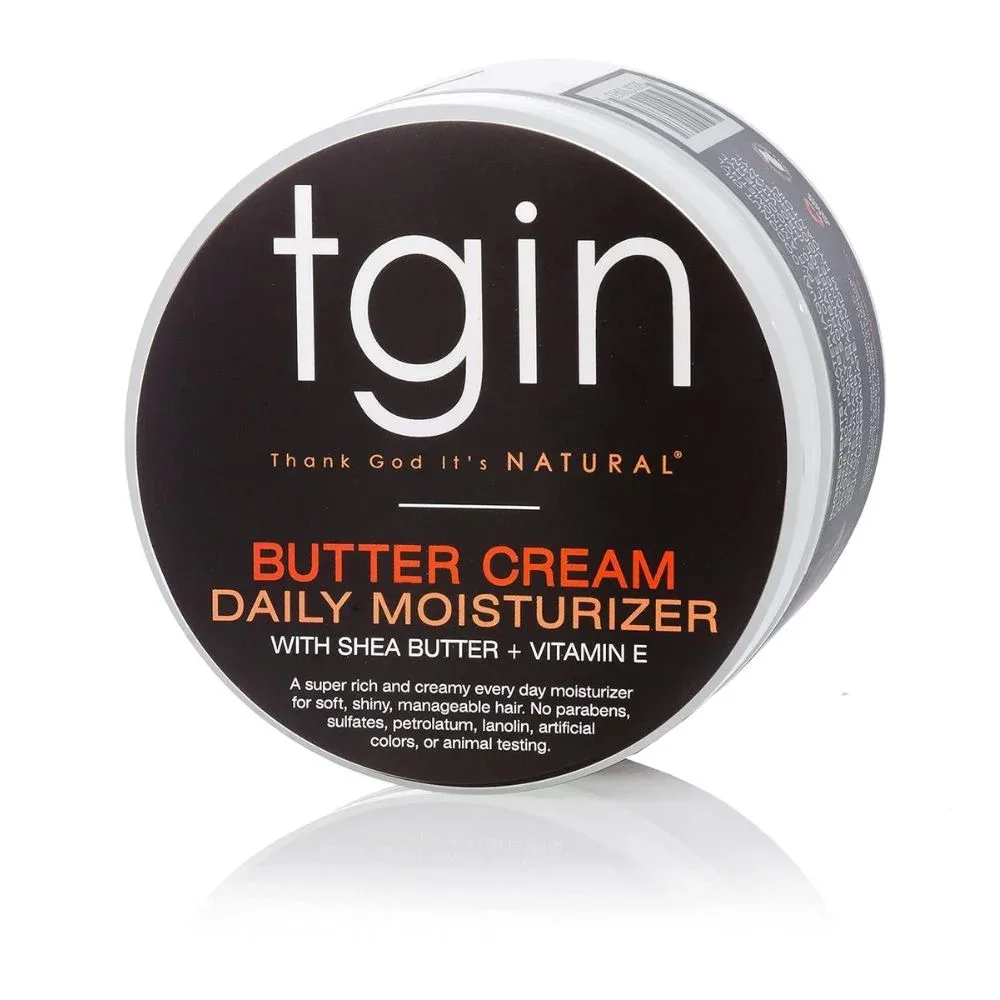TGIN Butter Cream Daily Moisturizer for dry natural hair.