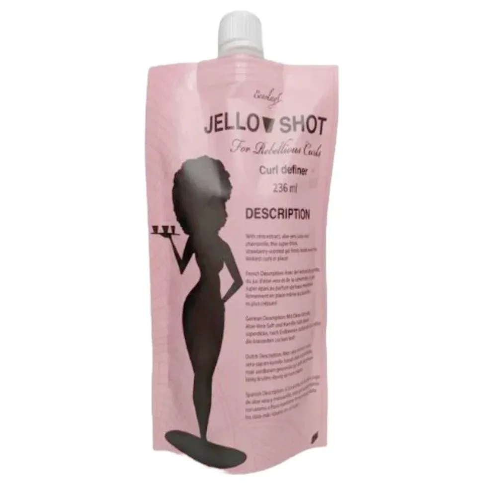 Eco Slay Jello Shot botanical gel for natural hair