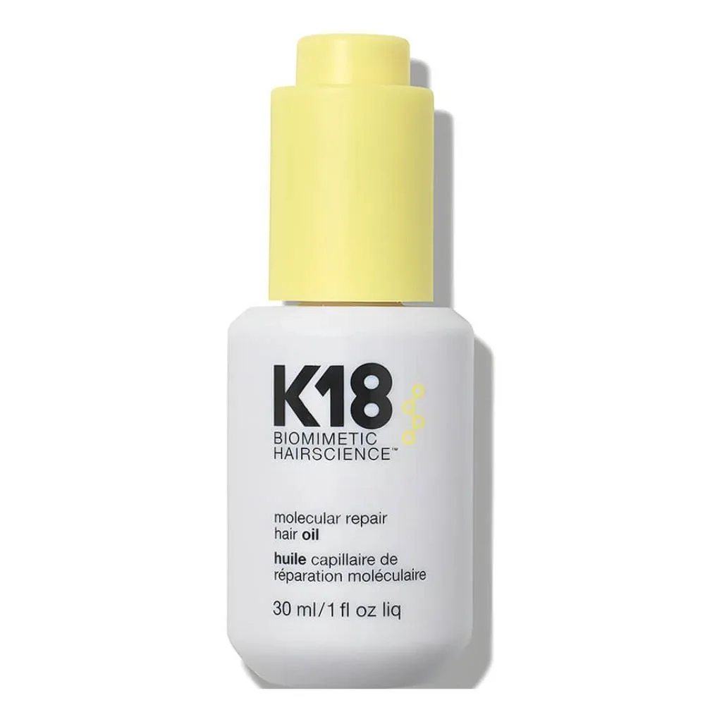 k18 molecular repair hair oil