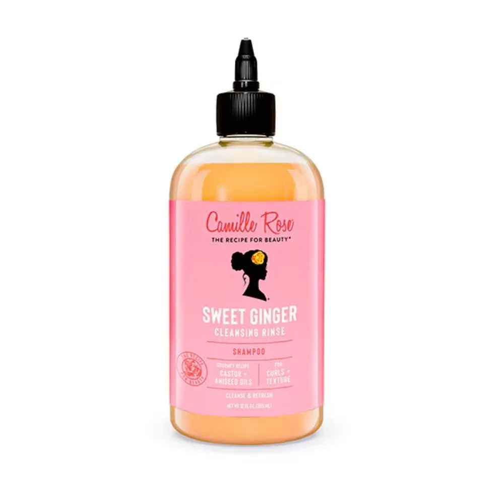 Camille Rose Sweet Ginger Cleansing Rinse for product buildup on Type 4 hair