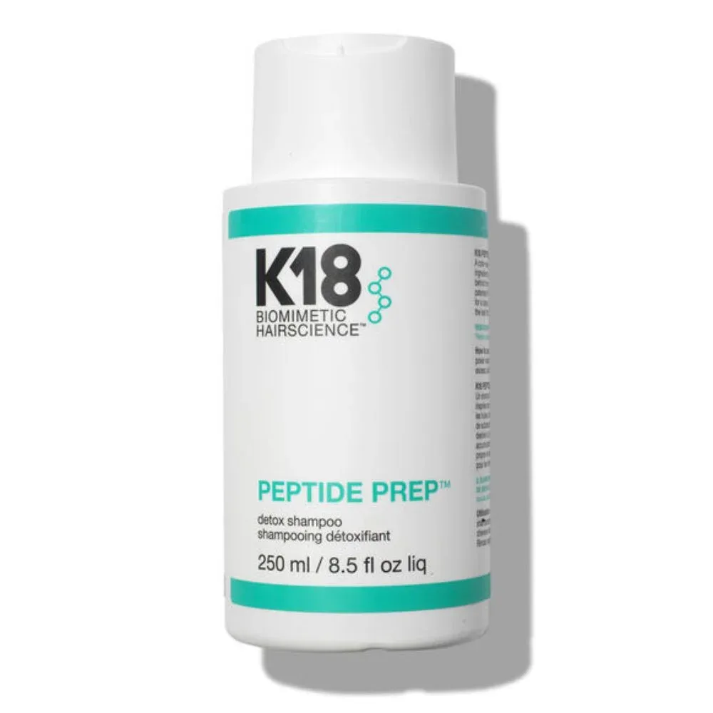K18 Detox Shampoo for hard water and product buildup on natural hair