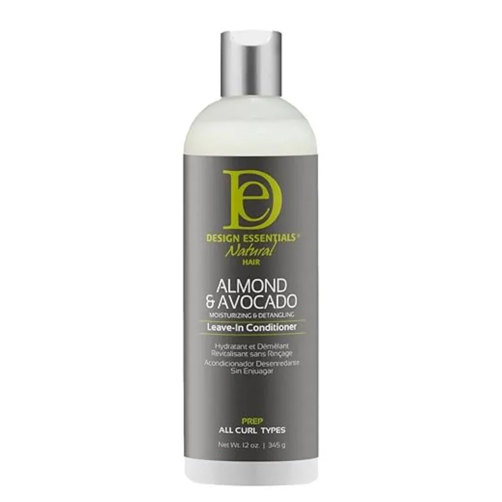Design Essentials Almond and Avocado Leave-In Conditioner for fine natural hair