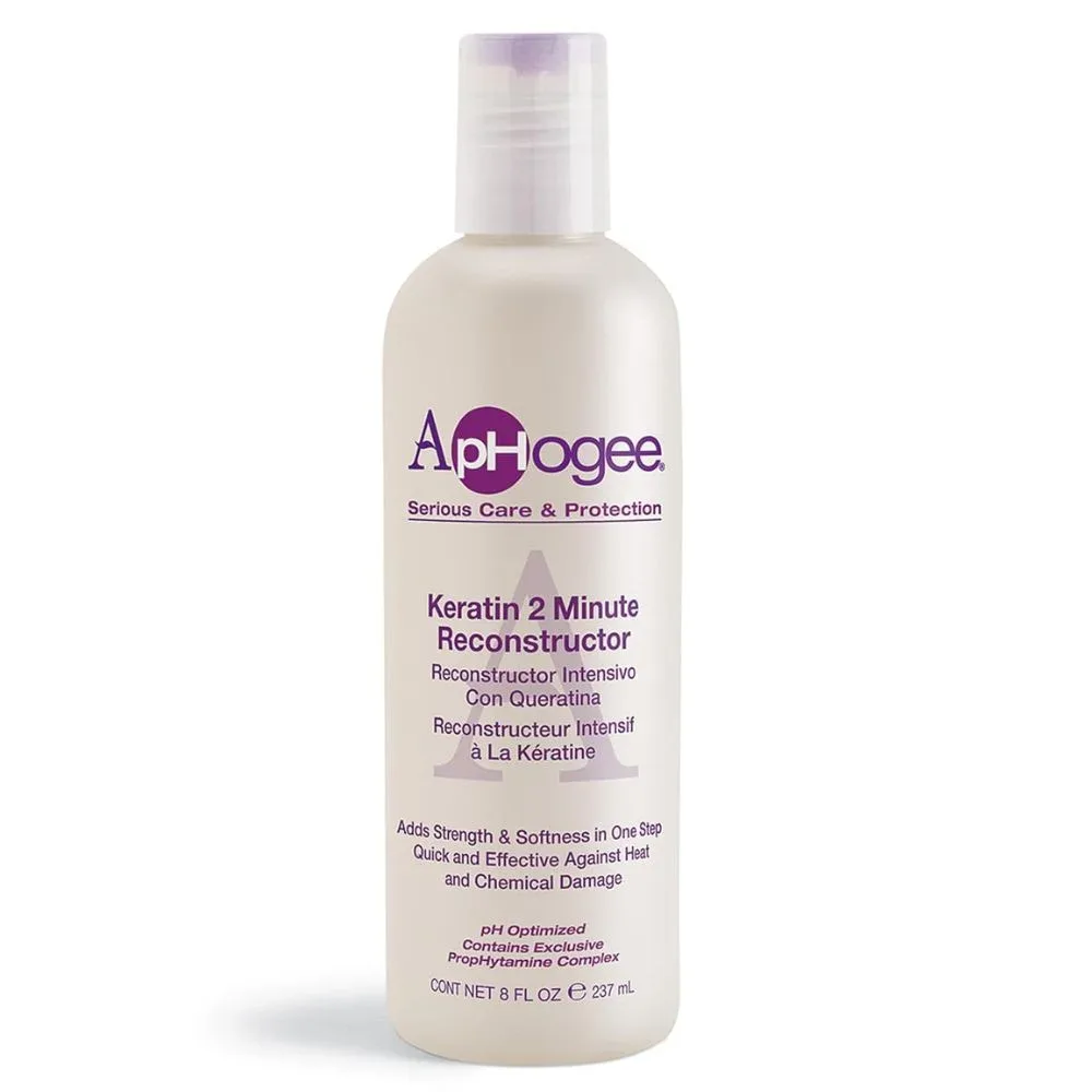 ApHogee Keratin 2 Minute Reconstructor, one of the best 4C hair products for fine hair